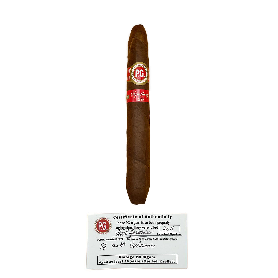 cigar with certificate of authenticity