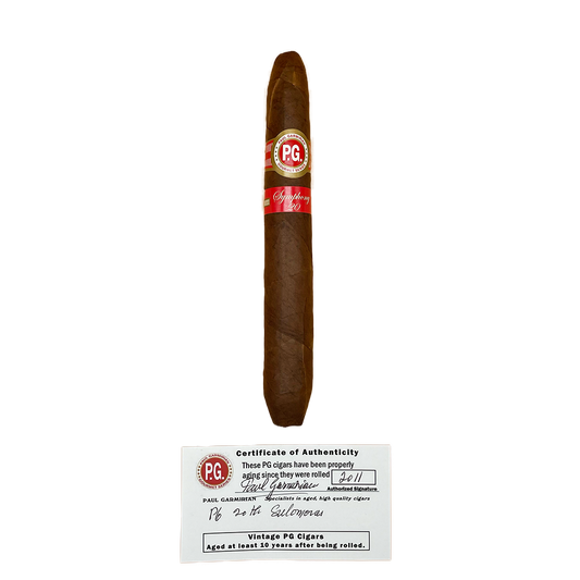 cigar with certificate of authenticity