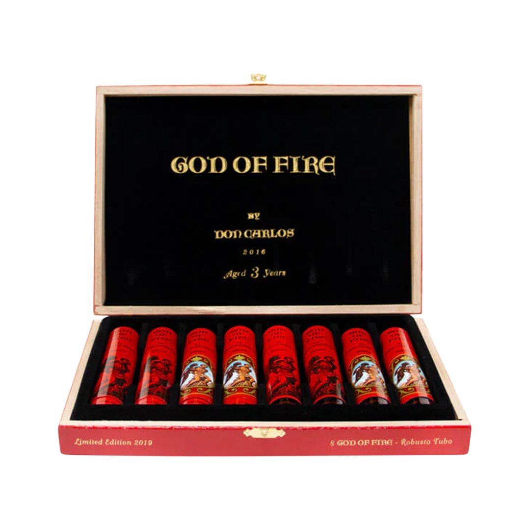 God of Fire Don Carlos Robusto Tubo