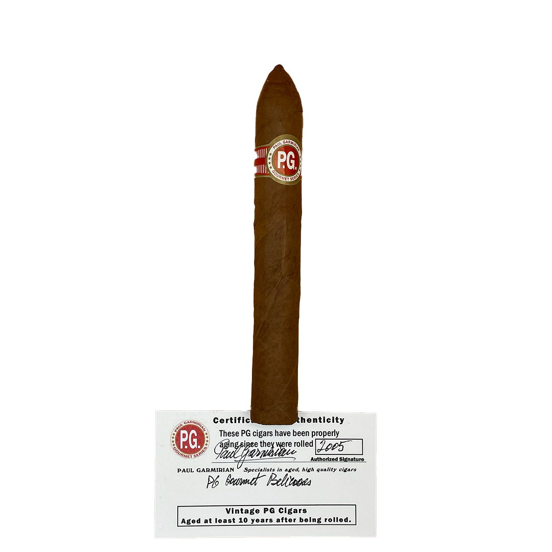 cigar with certificate of authenticity