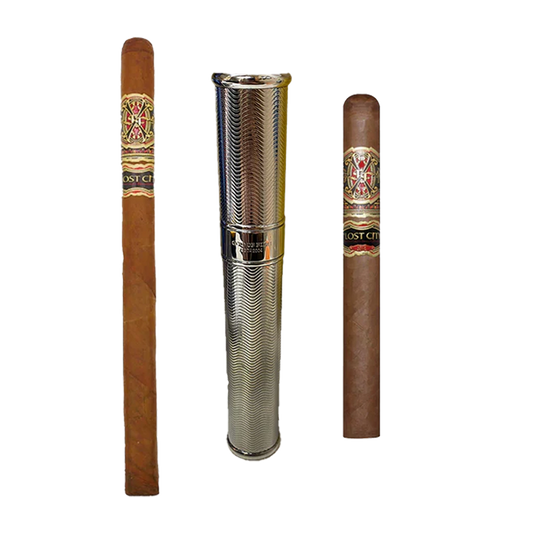 Lost City Tubo Duo Cigars and cigar tube sampler