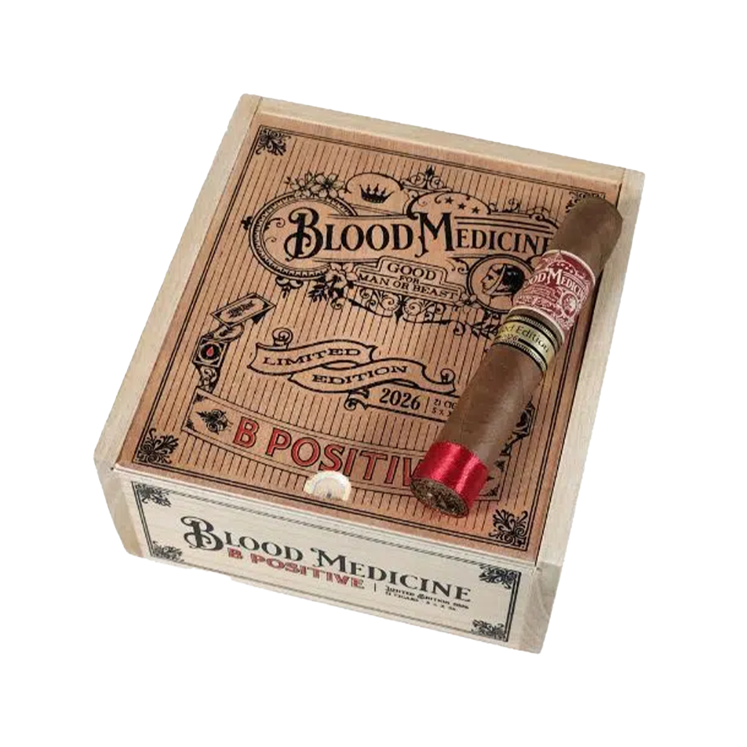 Crowned Heads Blood Medicine B Positive LE 2026 Robusto Grande