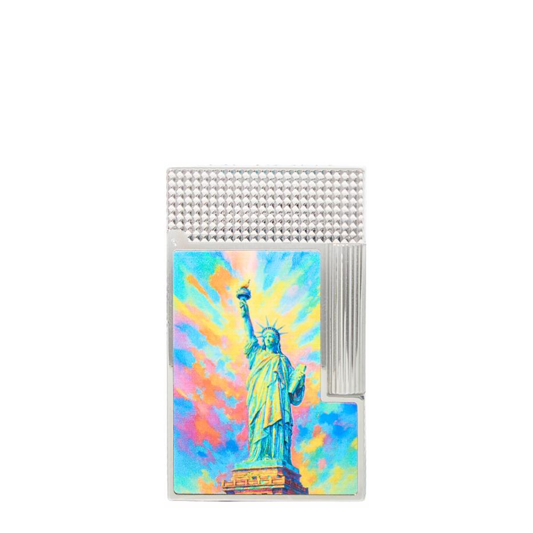 Dupont Line 2 Statue of Liberty Palladium Lighter