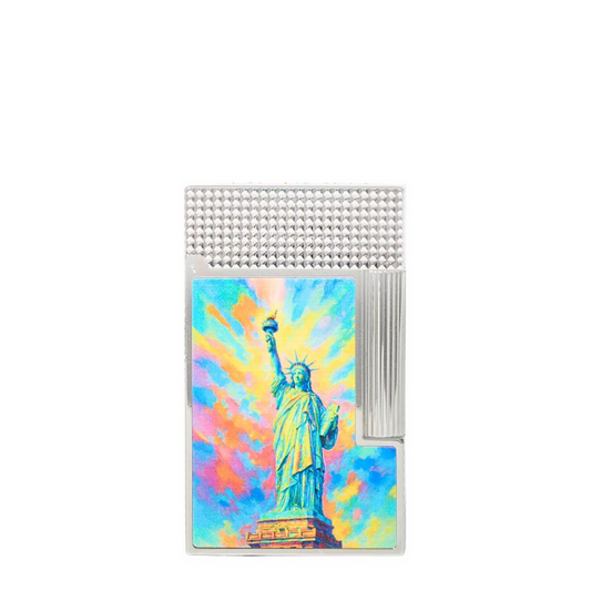 Dupont Line 2 Statue of Liberty Palladium Lighter