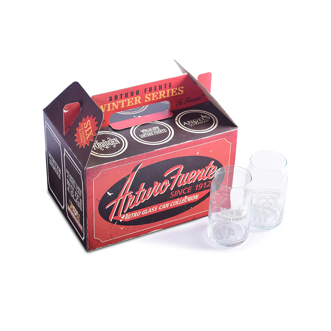 Arturo Fuente Retro Glass Can Collection