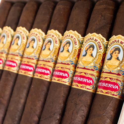 lineup of cigars