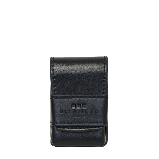 Leather cigar lighter case