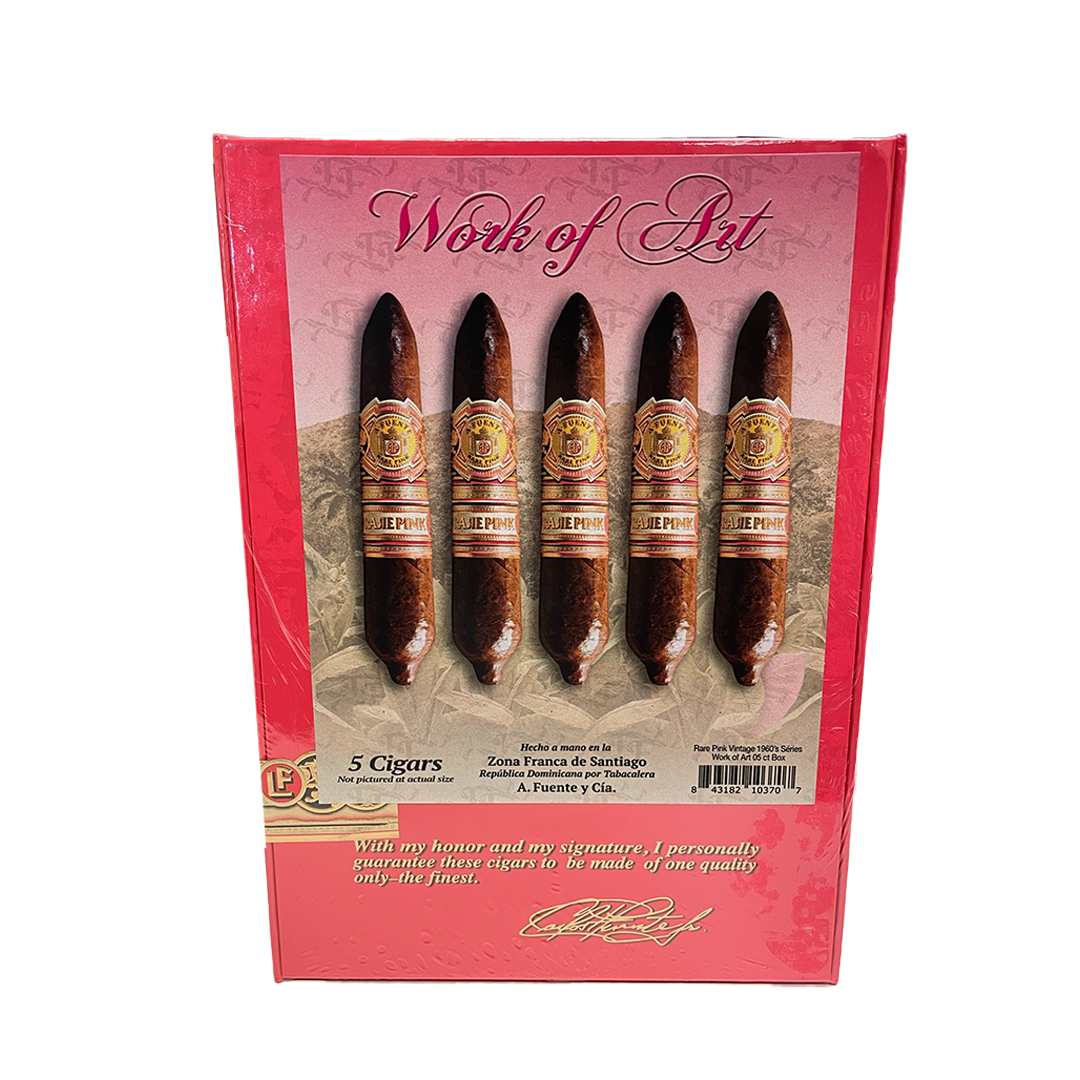 Arturo Fuente Rare Pink Work of Art