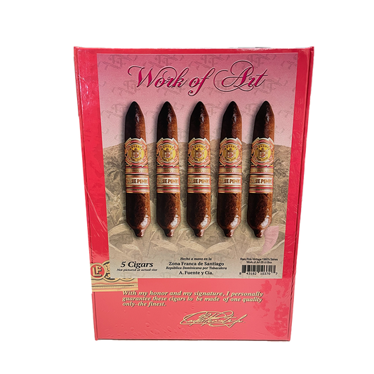 Arturo Fuente Rare Pink Work of Art