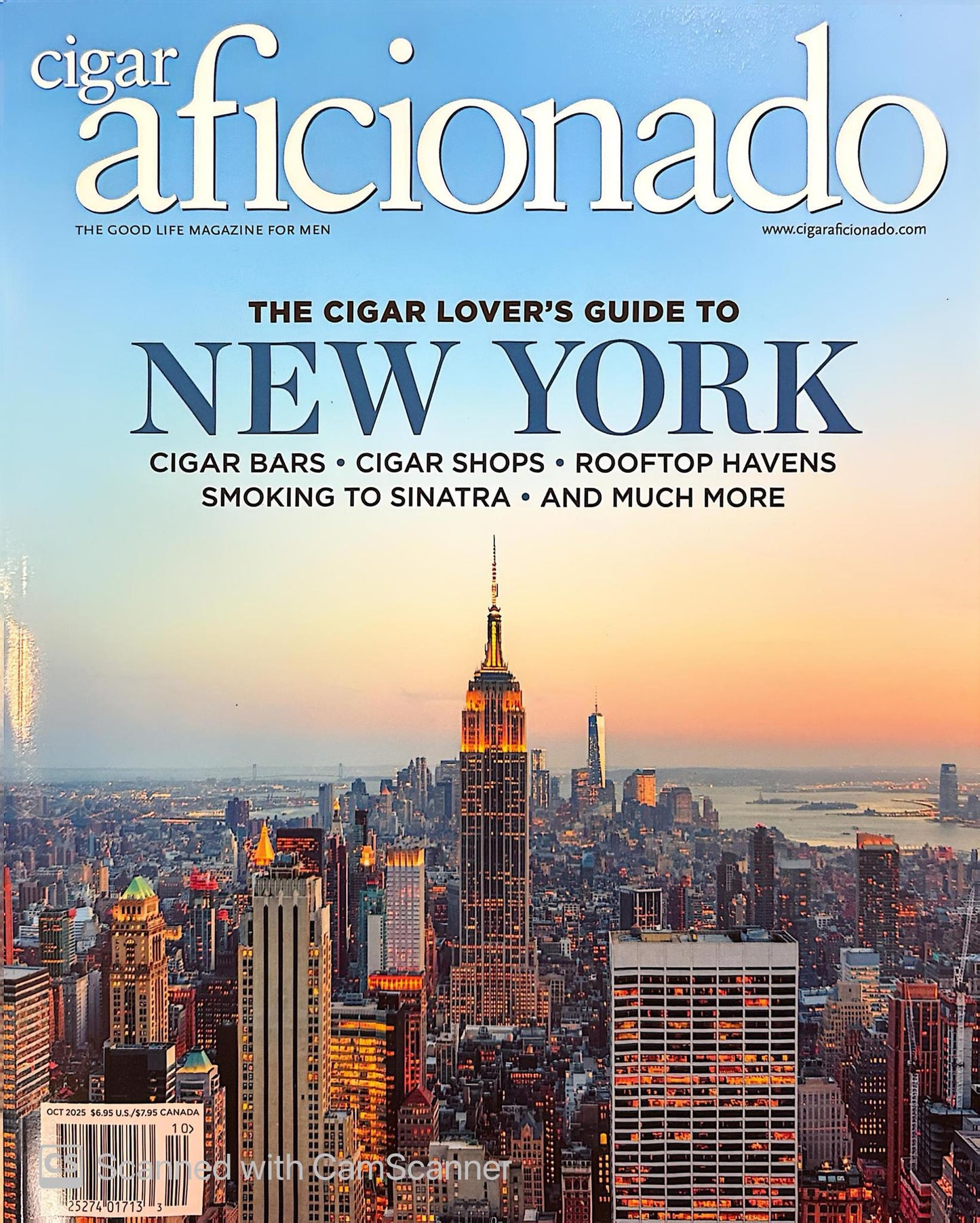 Cigar Aficionado magazine (Paper Version)